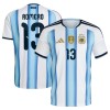 Camiseta de fútbol Argentina Romero 13 1ª equipación Copa Mundial 2026 Camiseta de fútbol Argentina Romero 13 1ª equipación Copa Mundial 2026
