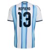 Camiseta de fútbol Argentina Romero 13 1ª equipación Copa Mundial 2026