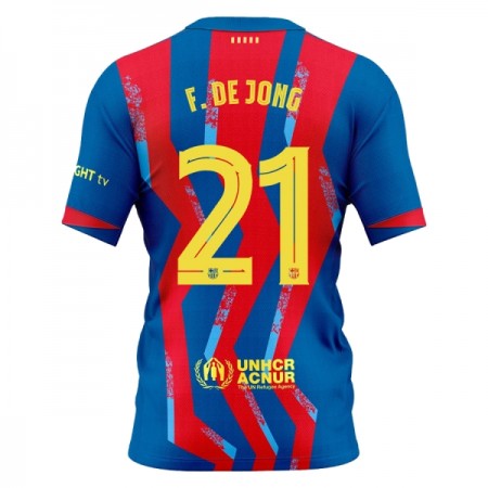 Camiseta de fútbol FC Barcelona Frenkie de Jong 21 4ª equipación 2025-26 Camiseta de fútbol FC Barcelona Frenkie de Jong 21 4ª equipación 2025-26