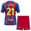 Camiseta de fútbol FC Barcelona Frenkie de Jong 21 Niño 4ª equipación 2025-26