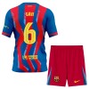 Camiseta de fútbol FC Barcelona Gavi 6 Niño 4ª equipación 2025-26 Camiseta de fútbol FC Barcelona Gavi 6 Niño 4ª equipación 2025-26