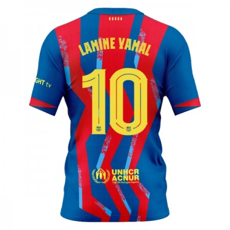 Camiseta de fútbol FC Barcelona Lamine Yamal 10 4ª equipación 2025-26
