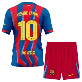 Camiseta de fútbol FC Barcelona Lamine Yamal 10 Niño 4ª equipación 2025-26