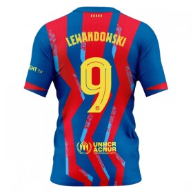 Camiseta de fútbol FC Barcelona Lewandowski 9 4ª equipación 2025-26
