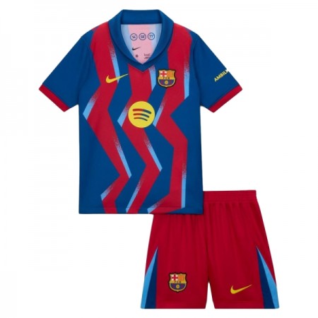 Camiseta de fútbol FC Barcelona Niño 4ª equipación 2025-26 Camiseta de fútbol FC Barcelona Niño 4ª equipación 2025-26