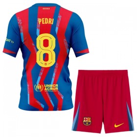 Camiseta de fútbol FC Barcelona Pedri 8 Niño 4ª equipación 2025-26