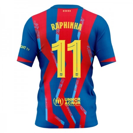 Camiseta de fútbol FC Barcelona Raphinha 11 4ª equipación 2025-26