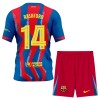 Camiseta de fútbol FC Barcelona Rashford 14 Niño 4ª equipación 2025-26