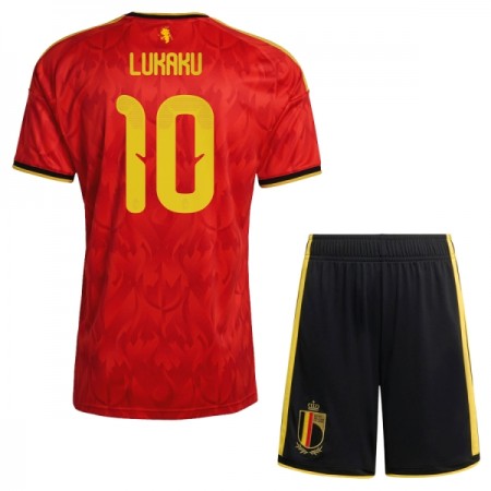 Camiseta de fútbol Bélgica Lukaku 10 Niño 1ª equipación Copa Mundial 2026 Camiseta de fútbol Bélgica Lukaku 10 Niño 1ª equipación Copa Mundial 2026