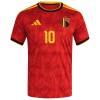 Camiseta de fútbol Bélgica Lukaku 10 Niño 1ª equipación Copa Mundial 2026