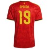 Camiseta de fútbol Bélgica Openda 19 1ª equipación Copa Mundial 2026