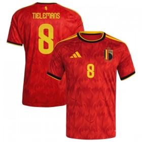 Camiseta de fútbol Bélgica Tielemans 8 1ª equipación Copa Mundial 2026