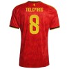 Camiseta de fútbol Bélgica Tielemans 8 1ª equipación Copa Mundial 2026