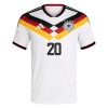Camiseta de fútbol Alemania Gnabry 20 1ª equipación Copa Mundial 2026