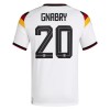 Camiseta de fútbol Alemania Gnabry 20 1ª equipación Copa Mundial 2026
