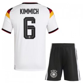Camiseta de fútbol Alemania Kimmich 6 Niño 1ª equipación Copa Mundial 2026