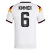 Camiseta de fútbol Alemania Kimmich 6 Niño 1ª equipación Copa Mundial 2026