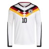 Camiseta de fútbol Alemania Musiala 10 1ª equipación Copa Mundial 2026 Manga Larga