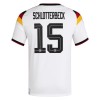 Camiseta de fútbol Alemania N. Schlotterbeck 15 1ª equipación Copa Mundial 2026