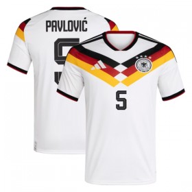 Camiseta de fútbol Alemania Pavlovic 5 1ª equipación Copa Mundial 2026