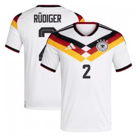 Camiseta de fútbol Alemania Rudiger 2 1ª equipación Copa Mundial 2026