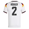 Camiseta de fútbol Alemania Rudiger 2 1ª equipación Copa Mundial 2026