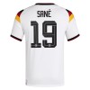 Camiseta de fútbol Alemania Sane 19 1ª equipación Copa Mundial 2026