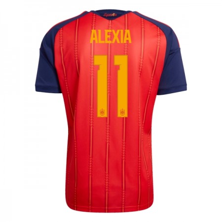 Camiseta de fútbol España Alexia 11 1ª equipación Copa Mundial 2026 Camiseta de fútbol España Alexia 11 1ª equipación Copa Mundial 2026