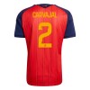 Camiseta de fútbol España Carvajal 2 1ª equipación Copa Mundial 2026 Camiseta de fútbol España Carvajal 2 1ª equipación Copa Mundial 2026