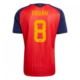 Camiseta de fútbol España Fabian 8 1ª equipación Copa Mundial 2026