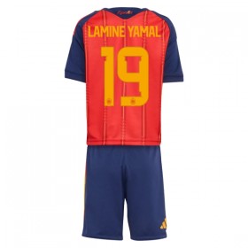 Camiseta de fútbol España Lamine Yamal 19 Niño 1ª equipación Copa Mundial 2026