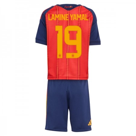 Camiseta de fútbol España Lamine Yamal 19 Niño 1ª equipación Copa Mundial 2026 Camiseta de fútbol España Lamine Yamal 19 Niño 1ª equipación Copa Mundial 2026