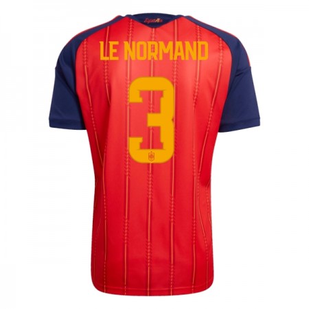 Camiseta de fútbol España Le Normand 3 1ª equipación Copa Mundial 2026 Camiseta de fútbol España Le Normand 3 1ª equipación Copa Mundial 2026