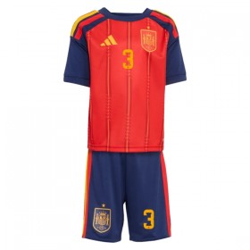 Camiseta de fútbol España Le Normand 3 Niño 1ª equipación Copa Mundial 2026