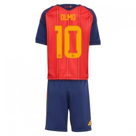 Camiseta de fútbol España Olmo 10 Niño 1ª equipación Copa Mundial 2026