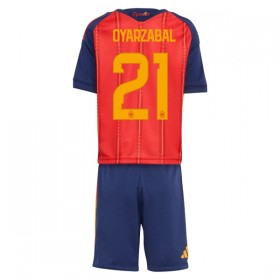 Camiseta de fútbol España OYARZABAL 21 Niño 1ª equipación Copa Mundial 2026