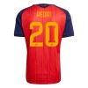 Camiseta de fútbol España Pedri 20 1ª equipación Copa Mundial 2026 Camiseta de fútbol España Pedri 20 1ª equipación Copa Mundial 2026