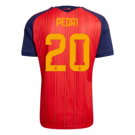 Camiseta de fútbol España Pedri 20 1ª equipación Copa Mundial 2026 Camiseta de fútbol España Pedri 20 1ª equipación Copa Mundial 2026
