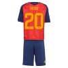 Camiseta de fútbol España Pedri 20 Niño 1ª equipación Copa Mundial 2026