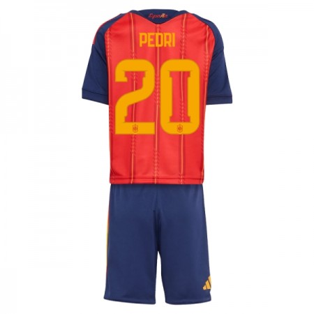 Camiseta de fútbol España Pedri 20 Niño 1ª equipación Copa Mundial 2026