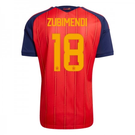 Camiseta de fútbol España ZUBIMENDI 18 1ª equipación Copa Mundial 2026 Camiseta de fútbol España ZUBIMENDI 18 1ª equipación Copa Mundial 2026
