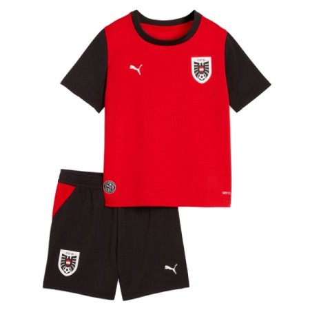 Camiseta de fútbol Austria Niño 1ª equipación Copa Mundial 2026 Camiseta de fútbol Austria Niño 1ª equipación Copa Mundial 2026