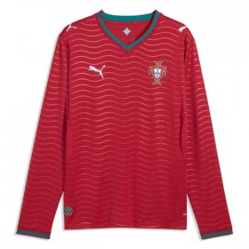 Camiseta de fútbol Portugal 1ª equipación Copa Mundial 2026 Manga Larga
