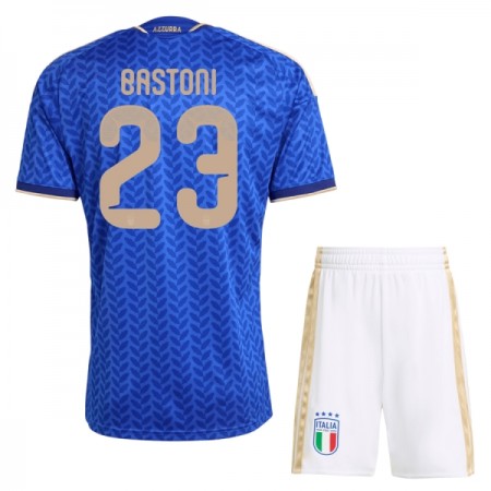 Camiseta de fútbol Italia Bastoni 23 Niño 1ª equipación Copa Mundial 2026 Camiseta de fútbol Italia Bastoni 23 Niño 1ª equipación Copa Mundial 2026