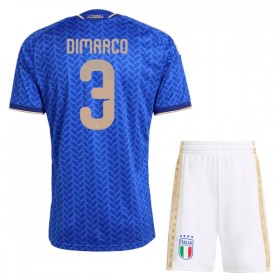 Camiseta de fútbol Italia Dimarco 3 Niño 1ª equipación Copa Mundial 2026