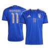 Camiseta de fútbol Italia Raspadori 11 1ª equipación Copa Mundial 2026