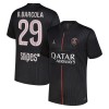 Camiseta de fútbol Paris Saint Germain B. Barcola 29 Jordan 4ª equipación 2025-26