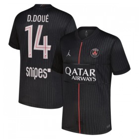 Camiseta de fútbol Paris Saint Germain D. Doue 14 Jordan 4ª equipación 2025-26