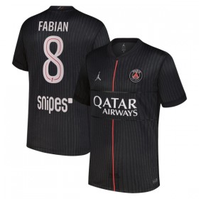 Camiseta de fútbol Paris Saint Germain Fabian 8 Jordan 4ª equipación 2025-26