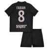 Camiseta de fútbol Paris Saint Germain Fabian 8 Jordan Niño 4ª equipación 2025-26 Camiseta de fútbol Paris Saint Germain Fabian 8 Jordan Niño 4ª equipación 2025-26
